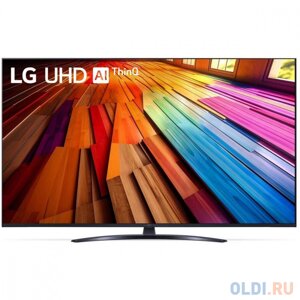 Телевизор жк 65 LG/ 65, ultra HD, smart TV, wi-fi, DVB-T2/C/S2, MR, 2.0ch (20W), 3 HDMI, 2 USB, 1 pole, ashed blue