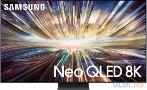 Телевизор жк 75 samsung/ 75, neoqled, 8K, tizen smart TV, 120hz (up to 144hz), HDR10+wi-fi, voice, DVB-T2/C/S2, bluetooth, CI+(1.4