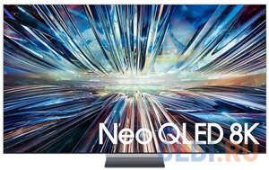 Телевизор жк 75 samsung/ 75, neoqled, 8K, tizen smart TV, 120hz (up to 144hz), HDR10+wi-fi, voice, DVB-T2/C/S2, bluetooth, CI+(1.4