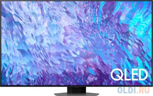 Телевизор жк 75 samsung/ 75, QLED, ultra HD, tizen smart TV, wi-fi, voice, HDR10+DVB-T2/C/S2, 2.2 CH, 40W, OTS, freesync premium pro, 4HD