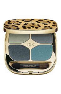 Тени для век Felineyes Eyeshadow Quad, оттенок 8 Mediterranean Blue (4.8g) Dolce & Gabbana