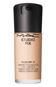 Тональная основа Studio Fix Fluid SPF 15 24HR Matte Foundation + Oil Control, NC10 (30ml) MAC