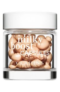 Тональный флюид для лица в капсулах Milky Boost Capsules, оттенок 02 (30x0,2ml) Clarins