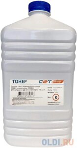 Тонер Cet CE38-K/CE38-D CET111068579 черный бутылка 579гр. (в компл. девелопер) для принтера KONICA MINOLTA Bizhub C227/287