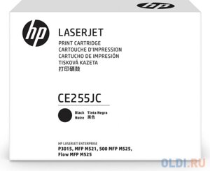 Тонер-картридж HP CE255JC 20000стр Черный