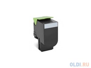 Тонер-Картридж Lexmark 80C8XK0 для CX510x черный 8000стр