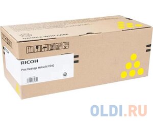 Тонер-картридж Ricoh M C240 4500стр Желтый