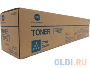 Тонер Konica-Minolta bizhub C250/252 TN-210C cyan (туба 260г) ELP Imaging