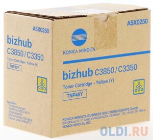 Тонер Konica-Minolta bizhub C3350/C3850 желтый TNP-48Y