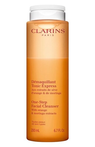 Тонизирующий лосьон для моментального очищения кожи Demaquillant Tonic Express (200ml) Clarins