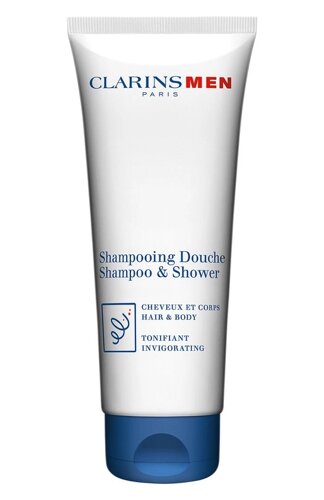 Тонизирующий шампунь-гель для волос и тела Men Shampooing Douche (200 ml) Clarins