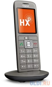 Трубка доп. Dect Gigaset CL660HX HSB RUS черный для CL660HX