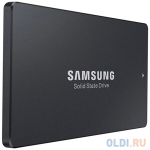 Твердотельный накопитель samsung enterprise SSD, 2.5, SM883, 480GB, SATA, 6gb/s, R540/W520mb/s, IOPS (R4k) 97K/29K, MLC, MTBF 2M, 3 DWPD, OEM, 5