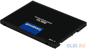 Твердотельный накопитель SSD 2.5 240 gb goodram CL100 read 520mb/s write 400mb/s 3D NAND TLC SSDPR-CL100-240-G3