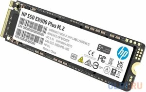 Твердотельный накопитель SSD M. 2 HP 256gb EX900 plus series 35M32AA#ABB (PCI-E 3.0 x4, up to 2000/1300mbs, 3D NAND, 100TBW, nvme, 22х80mm)