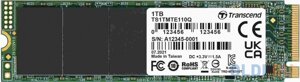 Твердотельный накопитель Transcend MTE110, M. 2 (80 мм) NVMe 1.3 PCIe Gen3 x4, 3D NAND QLC, 1 Тб