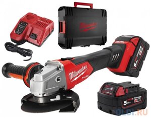 Углошлифовальная машина Milwaukee M18 FSAG125XB-502X FUEL 125 мм