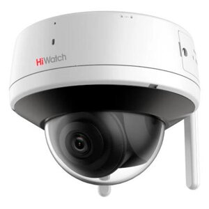 Уличная купольная 2 Мп IP-камера с EXIR-подсветкой до 30 м HiWatch DS-I252W (E)(2.8mm)