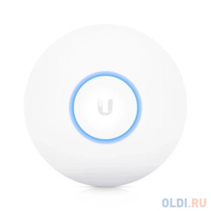 UniFi AP NanoHD [UAP-nanoHD-EU] Ubiquiti точка доступа 2.4+5 ГГц, ac Wave2, 4х4 MU-MIMO, 802.3af, 1х 1G Ethernet