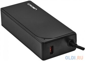 Универсальное зарядное устройство CROWN CMLC-6009 (19 коннекторов, 90W, USB QC 3.0)