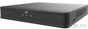 Uniview Видеорегистратор IP 4-х канальный 4K; Входящий поток на запись до 64Мбит/с; Поддерживаемые форматы сжатия: Ultra 265/H. 265/H. 264; Запись: раз