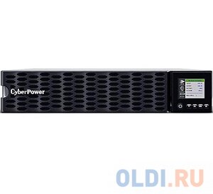 UPS cyberpower OL5kerthd NEW online 5000VA/5000W USB/RS-232+ сухой контакт/EPO/snmpslot (IEC C19 x 2, IEC C13 x 4, 1 клеммная колодка)