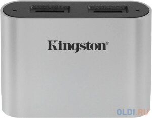 USB 3.2 gen. 1 кард-ридер Kingston Workflow для карт памяти microSD с поддержкой UHS-II