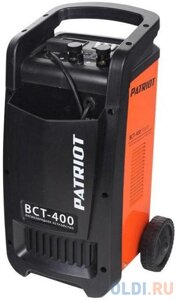 Устройство пуско-зарядное PATRIOT BCT-400 Start 220В15% 2250Вт 12/24В з/п60/250А 65-700А/ч 14.5кг