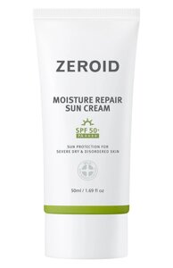 Увлажняющий солнцезащитный крем для сухой кожи SPF50+50ml) Zeroid