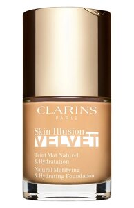 Увлажняющий тональный крем с матовым покрытием Skin Illusion Velvet, 105N nude (30ml) Clarins