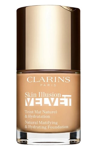 Увлажняющий тональный крем с матовым покрытием Skin Illusion Velvet, 106N vanilla (30ml) Clarins