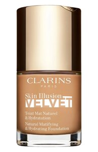 Увлажняющий тональный крем с матовым покрытием Skin Illusion Velvet, 111N auburn (30ml) Clarins