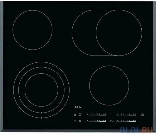 Варочная панель электрическая AEG HK654070FB черный