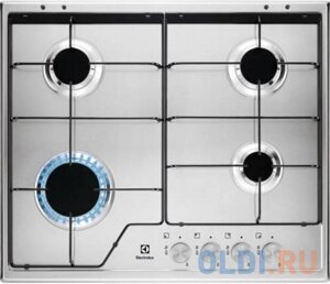 Варочная панель газовая Electrolux KGS6424SX нержавеющая сталь