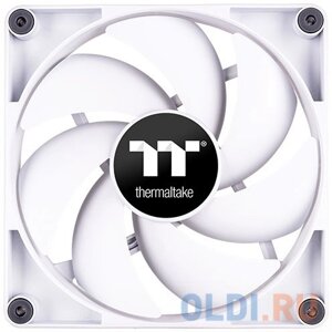 Вентилятор для корпуса Thermaltake CT120 120х120x25 белый 4-pin 25.8дБ (упак. 2шт) (CL-F151-PL12WT-A) Ret