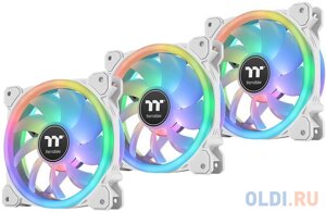 Вентилятор в корпус Thermaltake CL-F146-PL14SW-A SWAFAN 14 RGB Radiator Fan White TT Premium Edition 3 Pack/Fan/14025/PWM 500~2000rpm/Triple Riing/LED