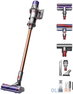 Вертикальный беспроводной пылесос Dyson Cyclone V10 Absolute SV27 2023 EU, Nickel/Copp, цвет: никель/медный