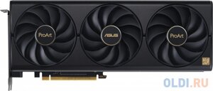 Видеокарта asus PCI-E 4.0 proart-RTX4080S-O16G nvidia geforce RTX 4080 super 16gb 256bit GDDR6x 2610/23000 hdmix1 dpx3 HDCP ret