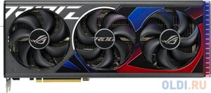 Видеокарта asus PCI-E 4.0 ROG-STRIX-RTX4080S-16G-gaming nvidia geforce RTX 4080 super 16gb 256bit GDDR6x 2550/23000 hdmix2 dpx3 HDCP ret