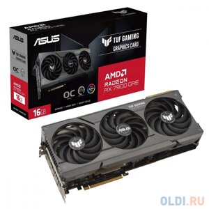 Видеокарта asus PCI-E 4.0 TUF-RX7900GRE-O16G-gaming AMD radeon RX 7900GRE 16gb 256bit GDDR6 1972/18000 hdmix1 dpx3 HDCP ret