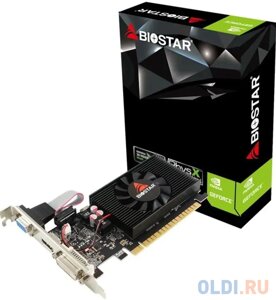 Видеокарта biostar PCI-E GT710-2GB D3 LP nvidia geforce GT 710 2gb 64bit DDR3 954/1333 dvix1 hdmix1 crtx1 HDCP ret low profile