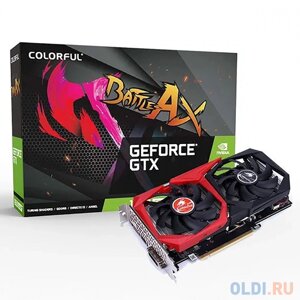 Видеокарта colorful GTX 1650 EX 4GD6-V 4GB GDDR6 128bit DVI PD HDMI 2FAN RTL