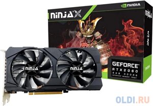 Видеокарта NINJA nvidia geforce RTX 2060 NF206FG66F 6144 мб