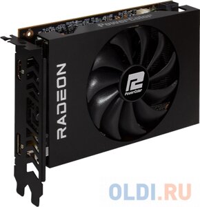 Видеокарта powercolor PCI-E 4.0 AXRX 6500XT 4GBD6-DH AMD radeon RX 6500XT 4096mb 64 GDDR6 2359/18000 hdmix1 dpx3 HDCP ret