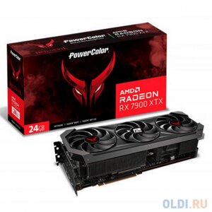 Видеокарта powercolor RX7900XTX red devil 24GB GDDR6 384bit 3xdp HDMI 3FAN RTL