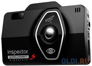 Видеорегистратор Inspector Cayman S 2.4 1920x1080 130° microSD microSDXC датчик удара черный