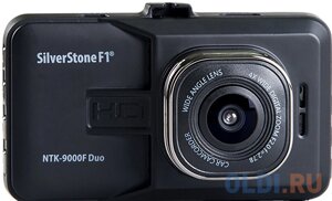 Видеорегистратор Silverstone F1 NTK-9000F Duo 3 320x240 120° microSD microSDHC датчик движения USB HDMI черный