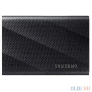 Внешние HDD и SSD/ samsung external SSD T9, 2000GB, type-C, USB 3.2 gen2, R/W 2000/2000MB/s, 88x60x14mm, black (12 мес.)