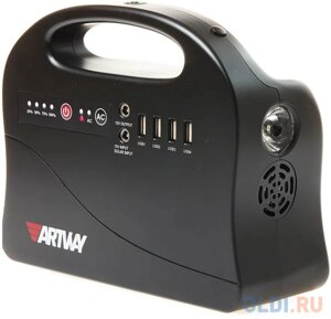 Внешний аккумулятор Power Bank 39600 мАч Artway EA-146IS черный