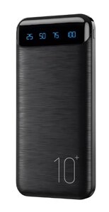 Внешний аккумулятор Wekome Minre Series Led Display Power Bank 10000 mah (WP-161) Black